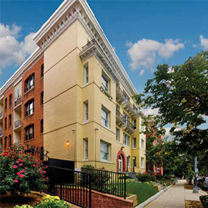 R Street Apartments, a low-income housing tax credit (LIHTC) property located in Washington, D.C., has 124 affordable housing units and six market-rate units. In addition to LIHTCs, the project received financing from historic tax credits, a