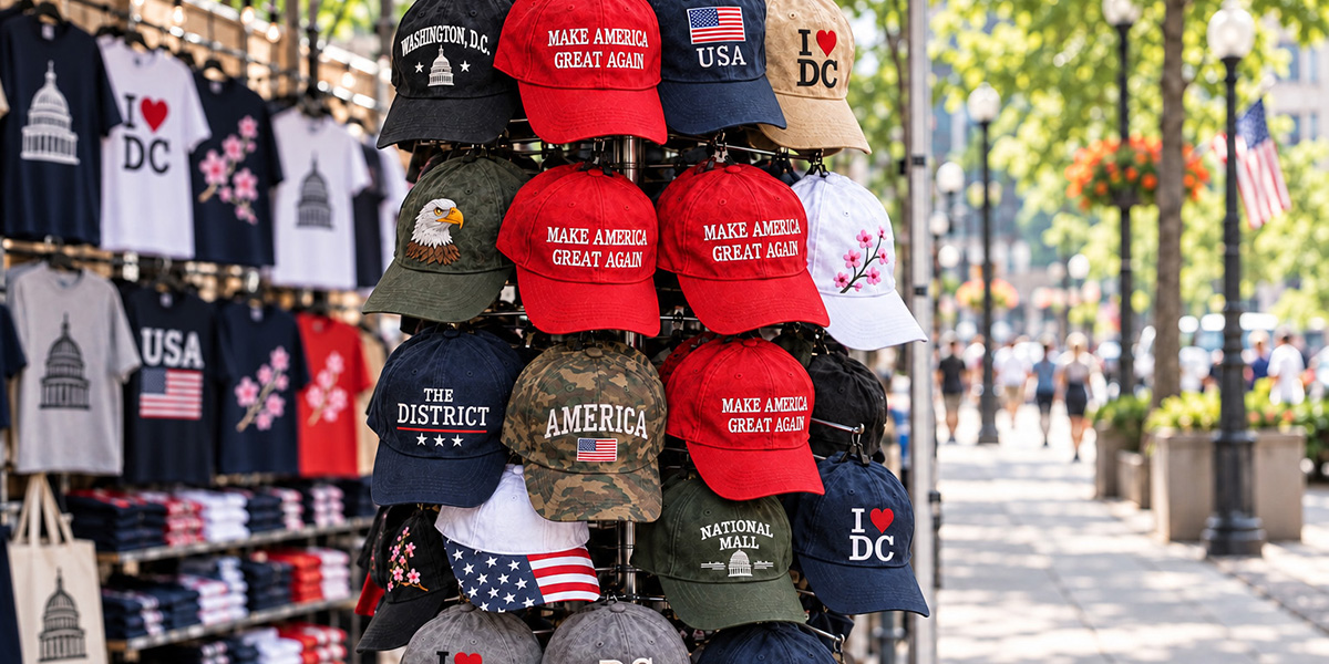 Merchant Selling MAGA Gear