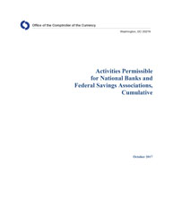 Activities Permissible for National Banks and Federal Savings Associations Cover Image