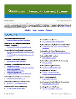 Financial Literacy Update: First Quarter 2023 Cover