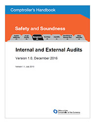 Comptroller's Handbook: Internal and External Audits Cover Image