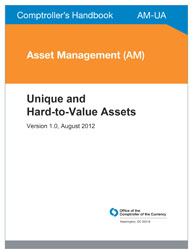 Comptroller's Handbook: Unique and Hard-to-Value Assets Cover Image