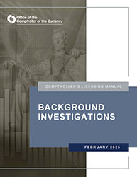 Licensing Manual - Background Investigations Cover Image