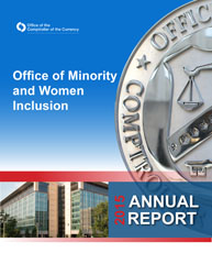 2015 Office of Minority and Women Inclusion (OMWI) Annual Report Cover Image