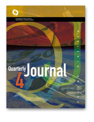 Quarterly Journal Volume 19 No. 4 Cover Image