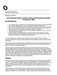 Quarterly Report on Bank Derivatives Activities: Q1 2008
